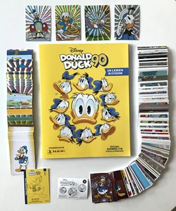 Donald Duck - 90 Jahre (2024) Album + kompletter Satz + 50 Cards + 4Lim ,Panini - Bild 1 von 4
