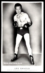 1940-70 Boxing News Photos #46 Lee Savold VG - Picture 1 of 2