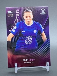 2023 Topps UEFA Women's Knockout Purple FRAN KIRBY Chelsea #/25
