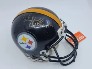 John Stallworth Signed Autographed Riddell Mini Helmet Pittsburgh Steelers - Picture 1 of 3