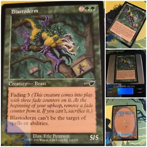 Tarjeta Og Mtg Blastoderm 🇬🇧 Nm Nemesis Magic The Gathering Green Cant Be Target - Imagen 1 de 5