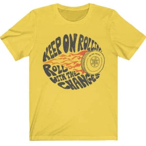 (ebay) Keep On Rollin - Premium T-Shirt / Roll With The Changes, Happy Hope Gift - Picture 1 of 12