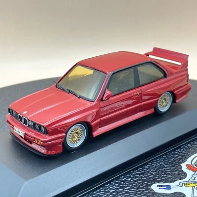 Minichamps 1/43 BMW M3 E30 1990 red Diecast old model BOX - Image 1 of 4