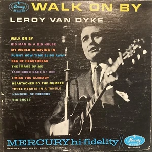 Leroy Van Dyke – Walk On By - Vinyl LP - Mercury (MG 20682, Mono) EX! 1961 - Picture 1 of 3