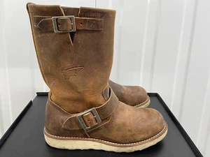 Red Wing 2971 11" Engineer Boot Copper Rough & Tough Braun UK 4 (UK-Verkäufer) - Bild 1 von 9