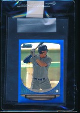 AARON JUDGE 1st 2013 Bowman Chrome Mini BLUE REFRACTOR #/99 Rookie Card RC