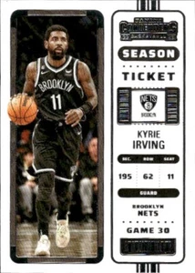 2022-23 Panini Contenders #5 Kyrie Irving Season Ticket Retail Brooklyn Nets - Picture 1 of 2