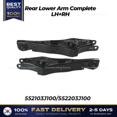 ⭐Genuine⭐ Rear Lower Arm Complete LH+RH for 552103J100 552203J100 for Borrego - Image 1 of 2