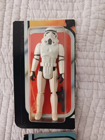 VINTAGE STAR WARS LILI LEDY STORMTROOPER CUT CARD FACTORY SEALED Cover