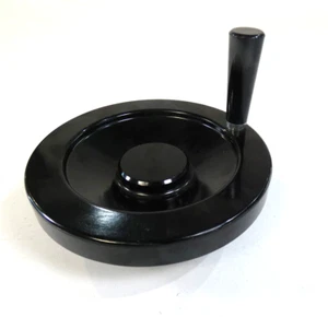 Lanker | Handrad / Handkurbel | massiv Ø 160 mm | drehbarer Knauf - Bild 1 von 5