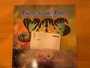 Ja Close to The Edge 50th Anniversary Tour Programm und Ticket - Bild 1 von 4