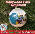Hollywood Park Horse Racing Ornament Vintage Satin Ball Horse Jockey New in Box