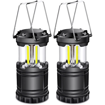 EXTRASTAR LED COB Tragbare Camping Taschenlampe Batteriebetriebene Laterne Nachtlicht Zeltlampe