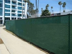 Valla de pantalla de privacidad de malla verde de 6' x 50' lona sombra jardín viveros mascotas - Imagen 1 de 3