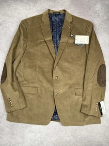 Lauren Ralph Lauren Blazer Mens 48 Long Corduroy UltraFlex Elbow Patch Jacket - Picture 1 of 23