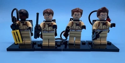 Ghostbusters Egon, Peter, Ray, Winston CUSTOM MINIFIG MINI FIGURE - Image 1 of 4