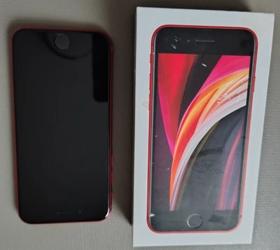 Apple iPhone SE 2nd Gen 64GB Red Boost Mobile A2275 CDMA GSM A+ NICE! iOS 26.1 - Image 1 of 4