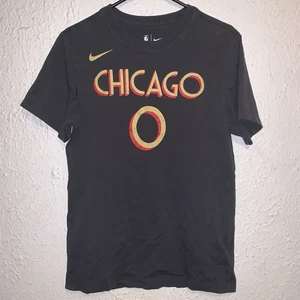 Chicago Bulls Coby White #0 NBA City Edition Grey The Nike Tee Shirt S - Bild 1 von 5
