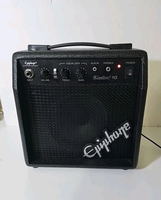 Amplificador de guitarra eléctrica Epiphone Electar 10 con fuente de alimentación - PROBADO FUNCIONANDO Foto 1 de 4