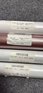 LOT 4 ROLLS HTV  12"x5Heat Vinyl New - Picture 1 of 4