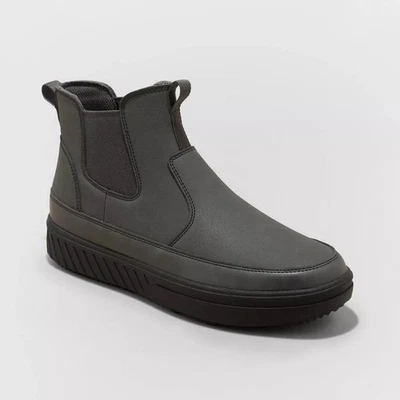 NUEVO CON ETIQUETAS Goodfellow & Co Para hombres 11 CHELSEA Invierno Impermeable Lluvia Nieve Botas sin Cordones Foto 1 de 4