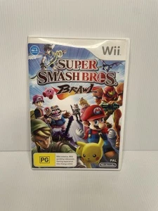 Super Smash Bros. Brawl Nintendo Wii/PAL/ Complete with Manual/ VGC/ FREE POST - Picture 1 of 4