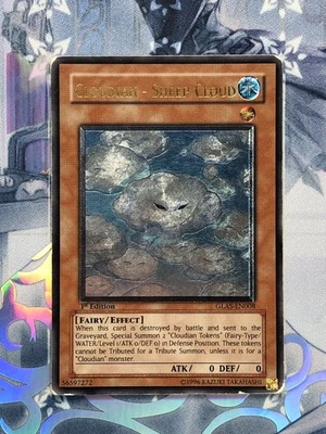GLAS-EN008 Cloudian - Sheep Cloud Ultimate Rare 1st Edition MP! YuGiOh TCG - Image 1 of 4