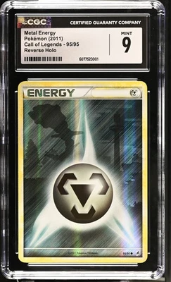 CGC 9 Metal Energy 95/95 Reverse Holo Call of Legends Pokémon Card - Image 1 of 2
