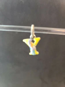 Brighton Enamel Letter Charm "Y" NWOT - Picture 1 of 2