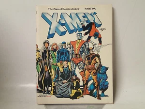 Marvel Comics INDEX Vol. 1 Part 9A, X-MEN, Ghost Rider Marvel Comics 1981 FN FL - Picture 1 of 4