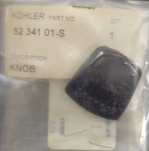 Genuine OEM Kohler KNOB part# 52 341 01-S - Picture 1 of 3
