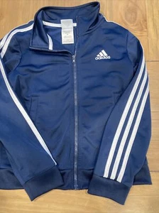 Adidas Size 8 Zip Up Sweatshirt  - Picture 1 of 3
