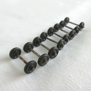 VTG 1:64 WIKING? HO WHEEL + AXLE LOT OF 8 DIE-CAST PARTS trucks cars - Picture 1 of 2