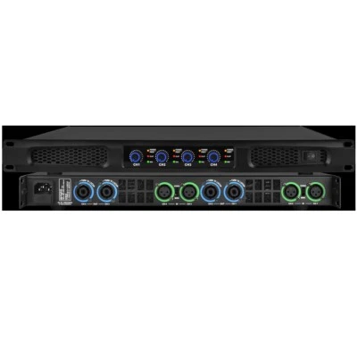 1U Audio Amplifier 5200 Watt 4 Channels 650W Digital Power AMP For Home Karaoke - Image 1 of 4