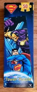 Superman Comic tower puzzle 50 Pieces jigsaw 5"×18.8" - Picture 1 of 3