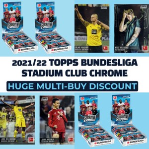 2021-22 Topps Bundesliga Stadium Club Chrome - Pick your card