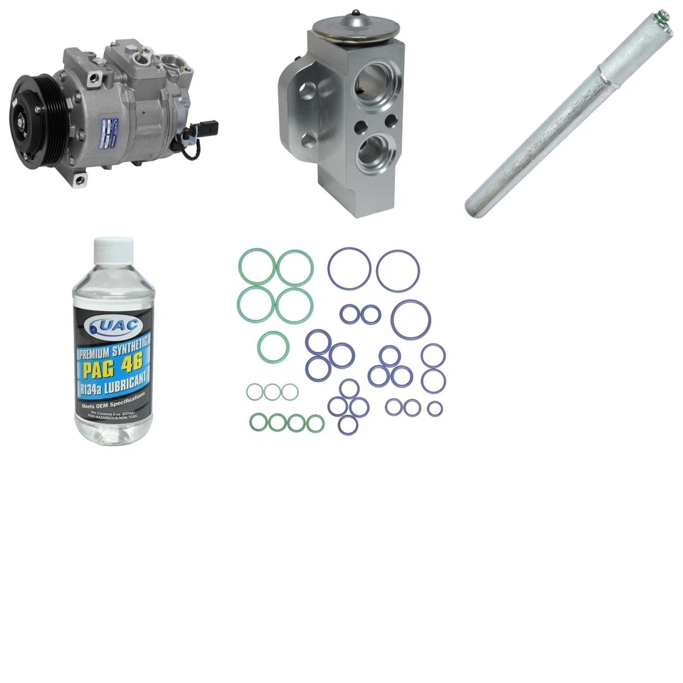 For 2009-2011 Volkswagen CC 2L L4 Turbocharged A/C Compressor Kit UAC 2010 - Image 1 of 1