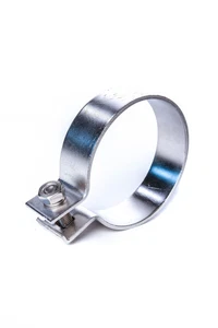  Morsetto DIN 71555 Ø 25-152,5 mm Acciaio zincato tubo Fascette scarico pipe  - Foto 1 di 4