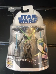 Star Wars The Clone Wars General Grievous Tri-Logo Carded No. 6 by Hasbro 2008 - Picture 1 of 8