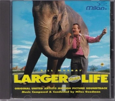 LARGER THAN LIFE / ORIGINAL MOTION PICTURE SOUNDTRACK BY MILES GOODMAN *  NEW CD - Bild 1 von 2