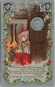 ANTIGUA POSTAL NAVIDAD SANTA por L.R. CONWELL - Imagen 1 de 2