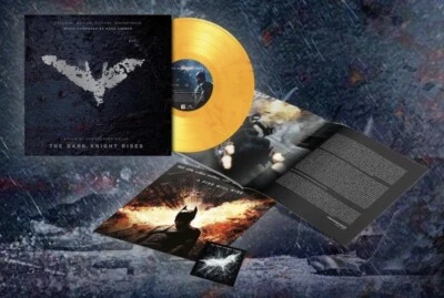 The Dark Knight Rises Soundtrack Flaming Orange LP Vinyl Record /1500 RARE - Image 1 of 4