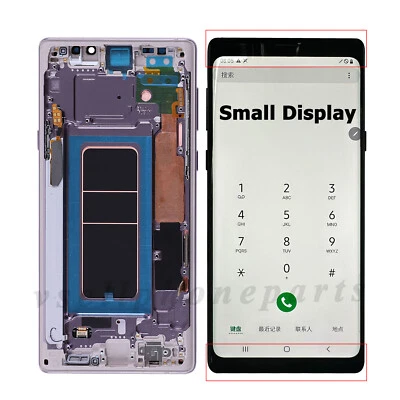 For Samsung Galaxy Note 9 SM-N960 Small Display OLED LCD Screen Touch Digitizer - Image 1 of 3