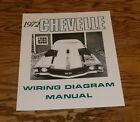 1972 Chevrolet Chevelle Wiring Diagram Manual 72 Chevy SS