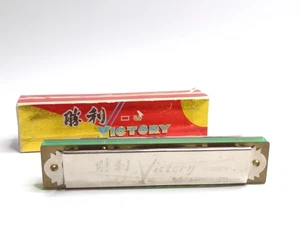 Vintage Victory Harmonica With Original Box - Made In Shanghai China - Picture 1 of 9