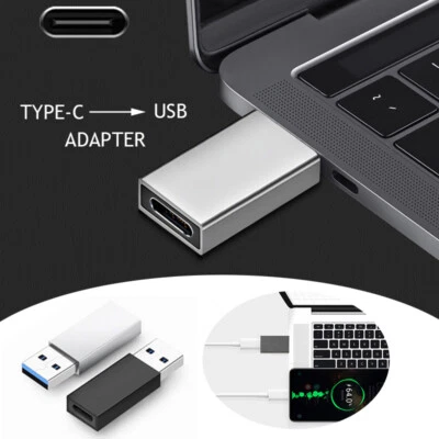USB 3.1 Type C Female to USB 3.0 USB A Male Adapter Converter Cable Connector US - Image 1 of 4