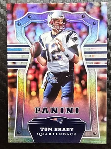2017 Panini Football Tom Brady #66 New England Patriots Foil Refractor SP - Bild 1 von 3