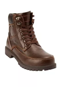 Boulder Creek by KingSize Men's Zip-Up Work Boots, Size 16, $145.99 Retail, NWOB - Picture 1 of 7