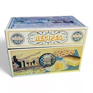 PILLSBURY Tin Recipe Box 1983 for Heritage Recipe Cards Best Flour XXXX - Picture 1 of 9