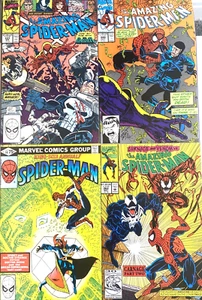 AMAZING SPIDER-MAN. NUMBER'S 331 349 362 & ANNUAL 14. (4 ISSUE HIGH GRADE LOT) - Picture 1 of 21